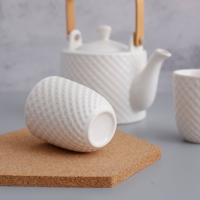 Modern Japanese Ceramic Tea Set Creation