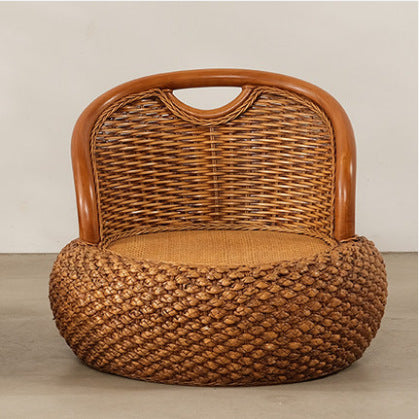 Stylish Bamboo Rattan Furniture – Legless or Leggy Seat for Modern Living Spaces