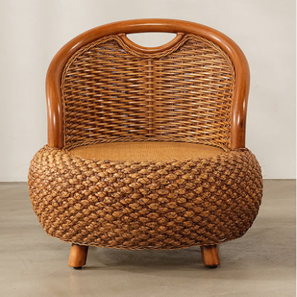 Stylish Bamboo Rattan Furniture – Legless or Leggy Seat for Modern Living Spaces