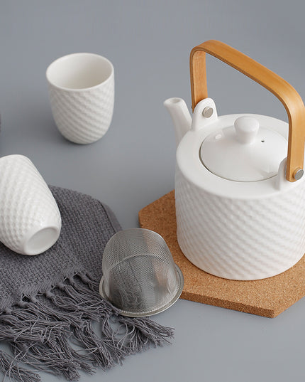 Modern Japanese Ceramic Tea Set Creation