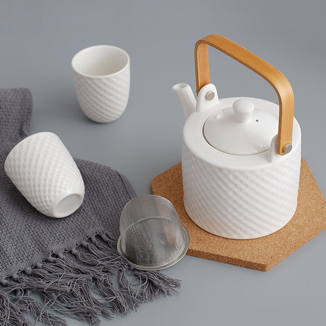 Modern Japanese Ceramic Tea Set Creation