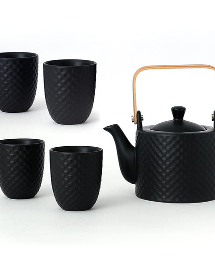 Modern Japanese Ceramic Tea Set Creation