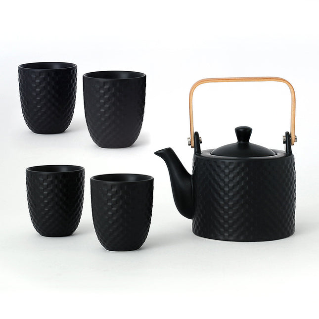 Modern Japanese Ceramic Tea Set Creation