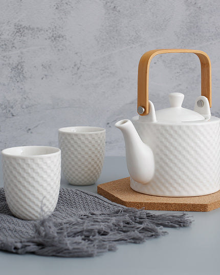 Modern Japanese Ceramic Tea Set Creation