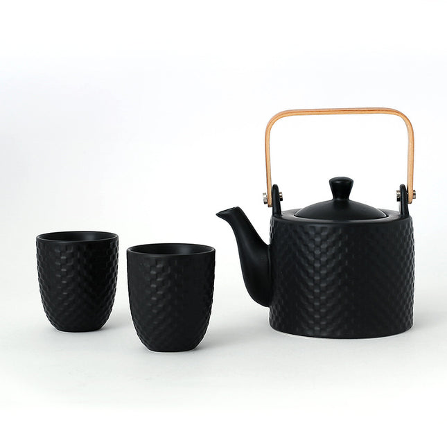 Modern Japanese Ceramic Tea Set Creation