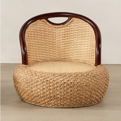 Stylish Bamboo Rattan Furniture – Legless or Leggy Seat for Modern Living Spaces