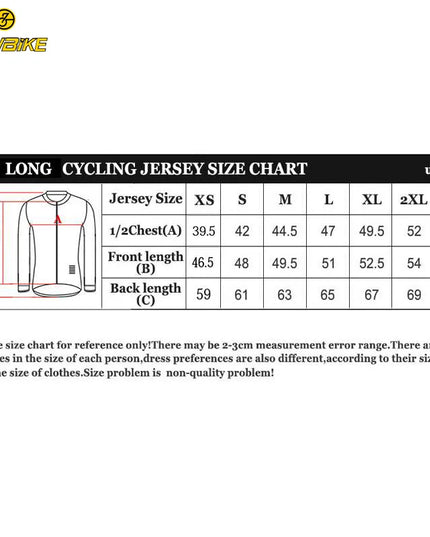 YKYWBIKE WINTER JACKET Thermal Fleece Men Cycling jacket Long Sleeve Cycling Bike Clothing  black