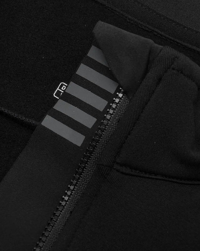 YKYWBIKE WINTER JACKET Thermal Fleece Men Cycling jacket Long Sleeve Cycling Bike Clothing  black