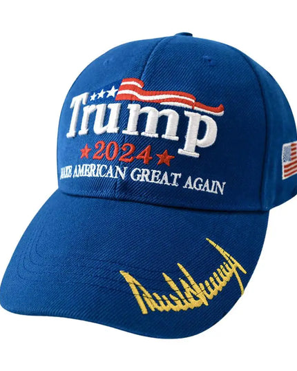 Trump 2024 Hat 2024 Trump Baseball Cap Keep America Great With American Flag Donald Trump Adjustable Baseball Cap