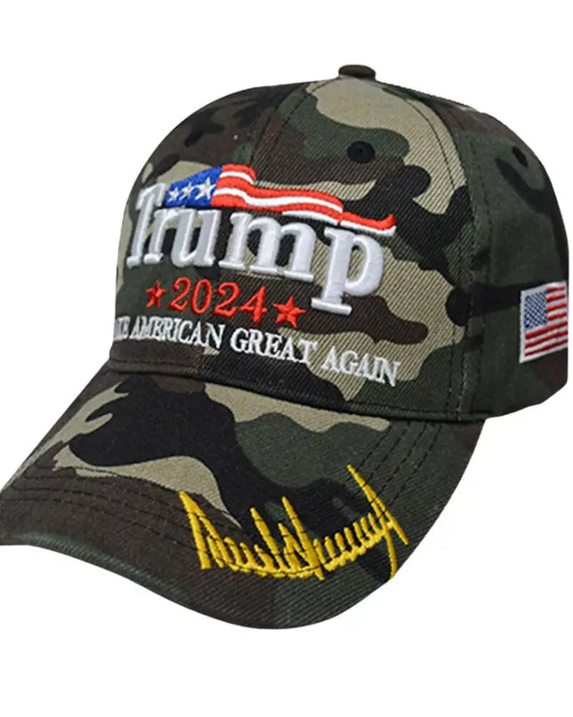 Trump 2024 Hat 2024 Trump Baseball Cap Keep America Great With American Flag Donald Trump Adjustable Baseball Cap