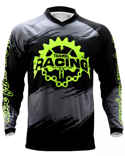 2023 Mtb Jersey Downhill Jersey Racing T-Shirt Bicycle Cycling Motocross Shirt Mountain Bike Polera Mtb Long Sleeve Sports Shirt