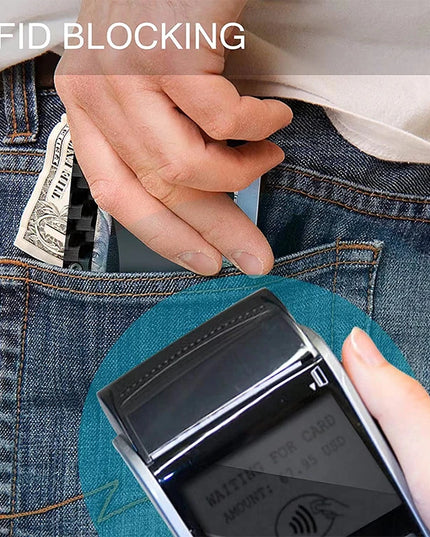 Rfid Metal Credit Card Holder Magsafe Wallets Men Women Slim Thin Mini Bank Cardholder Case Wallet Male Money Bags for Men 2023