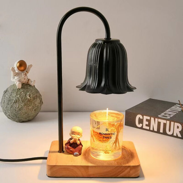 Tulip Romantic Table Lamps INS Electric Aromtherapy Wax melting lamp Warmer Yankee Candle Home decor Aid Sleep Atmosphere lamp