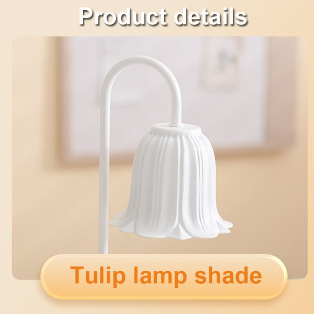 Tulip Romantic Table Lamps INS Electric Aromtherapy Wax melting lamp Warmer Yankee Candle Home decor Aid Sleep Atmosphere lamp