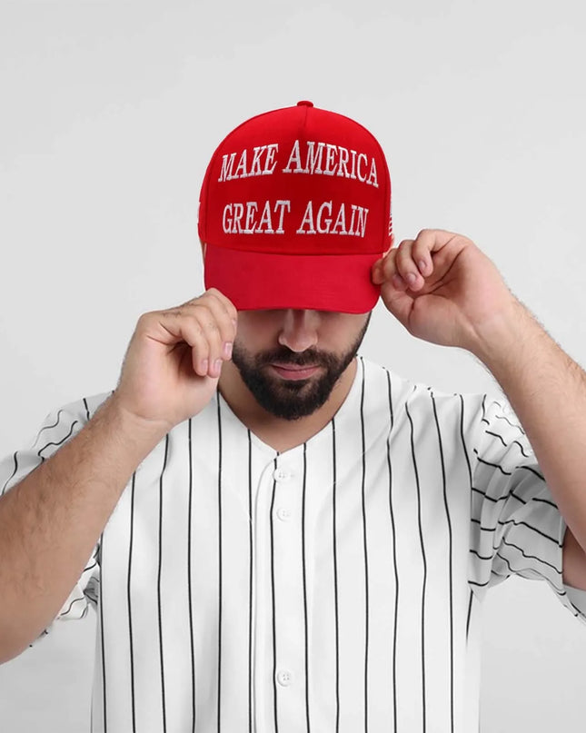 MAGA 2024 Red Cap - Make America Great Again Adjustable Hat