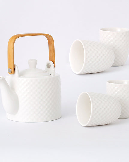 Modern Japanese Ceramic Tea Set Creation