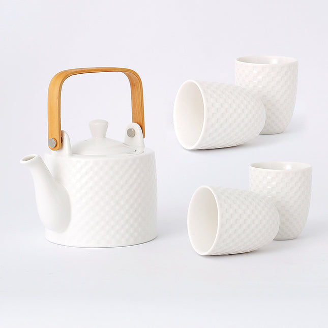 Modern Japanese Ceramic Tea Set Creation