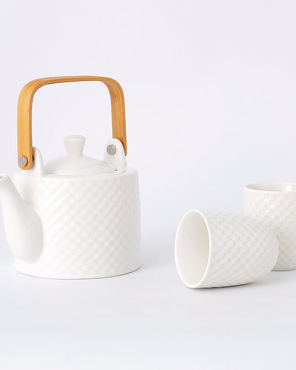 Modern Japanese Ceramic Tea Set Creation