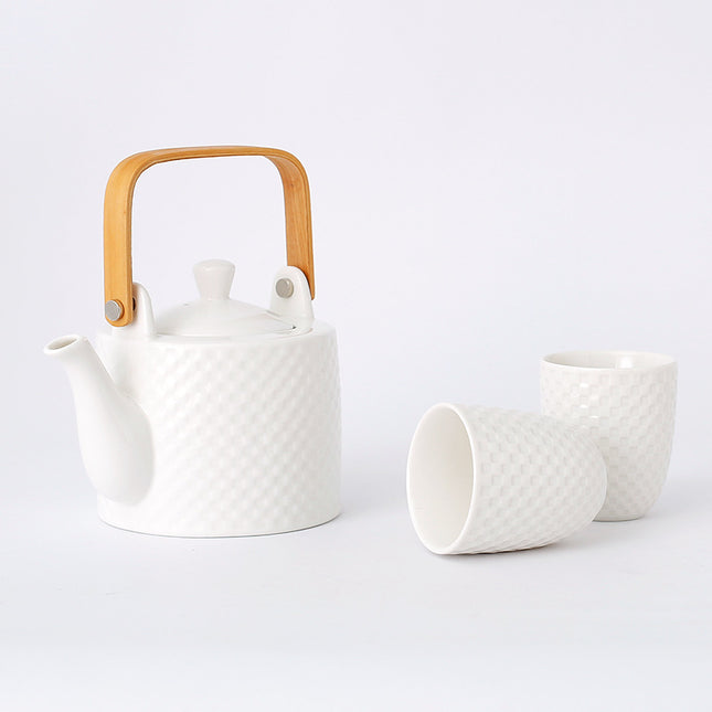 Modern Japanese Ceramic Tea Set Creation