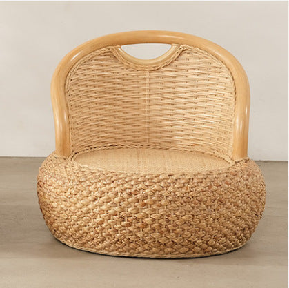 Stylish Bamboo Rattan Furniture – Legless or Leggy Seat for Modern Living Spaces