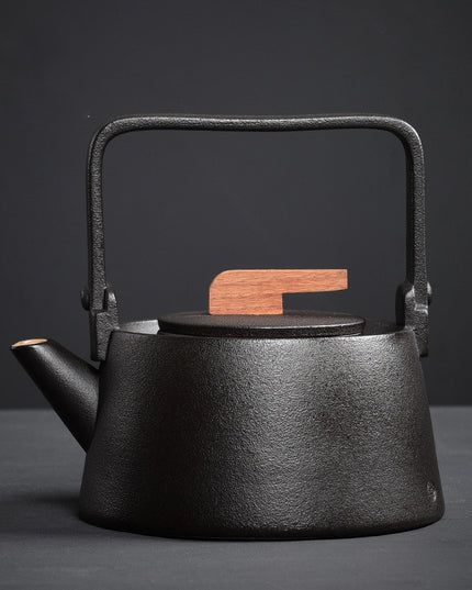 High Temperature Resistant Mineral Ceramic Teapot With Large Capacity