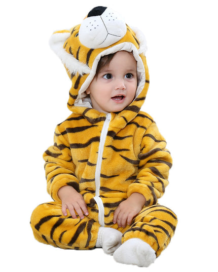 Baby animal jumpsuit