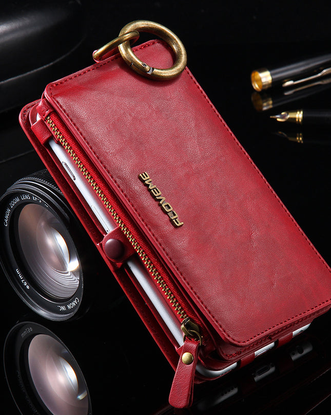 Luxury PU Leather Case For 8 Plus X XR XS Max 11 Flip Stand Wallet Cases For  8 7 Plus 6s SE Pouch Capinhas