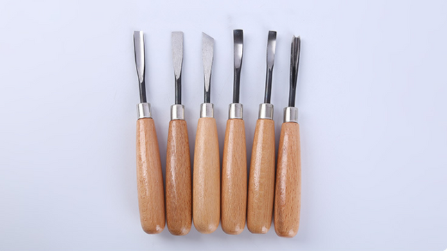 Artistic Woodpecker Wood Carving Knife