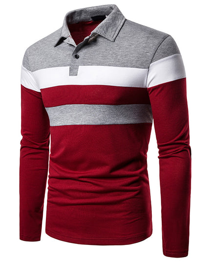 Men's POLO Tri-Color Sweatshirt