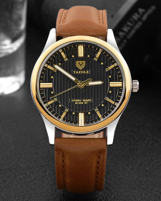 357 New Quartz Watch Business Watch Men's Watch Waterproof Luminous Custom  Quartz Watch Men