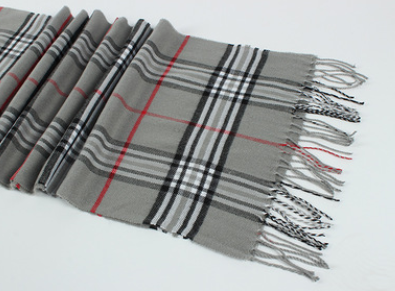 New England style sub Babage classic fashion all-match cashmere scarf for men wholesale manufacturers