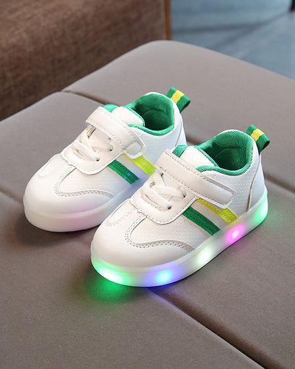 Kimmy White LED Sneakers Shoes