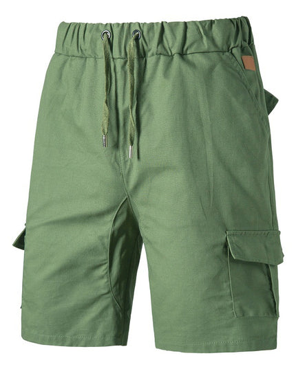 Casual tooling multi-pocket casual men's shorts