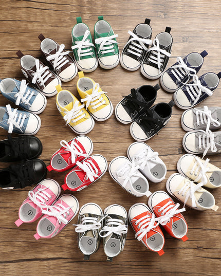 Baby soft-soled shoesBaby shoes canvas shoes