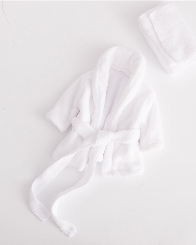 Baby Bathrobes Bath Towel Solid Color Warm