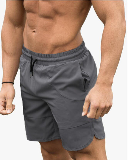 Fitness Shorts Casual Sports Running Five-Point Pants Men'S Basketball Training Quick-Drying Pants