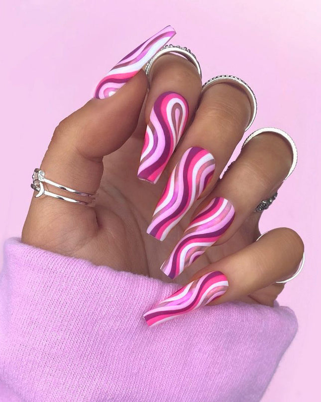 Detachable Artistic Wearable Finished Fake Nails