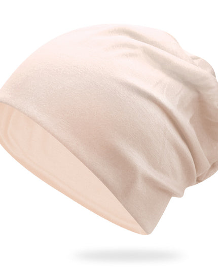 Candy color thin breathable cap