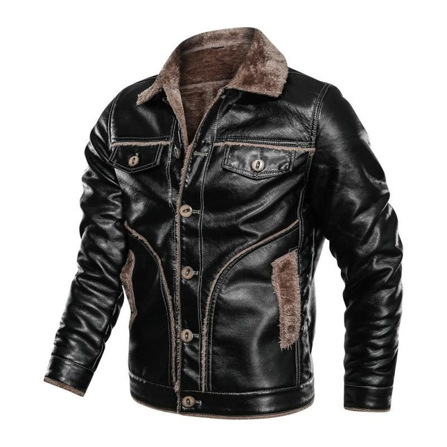 Military Style Leather jacket