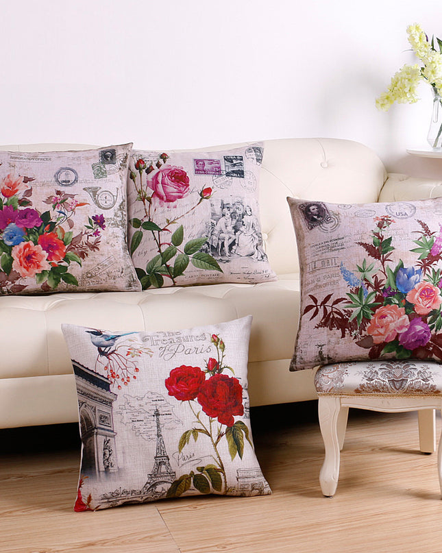 Decorative cushion cover sofa pillow case