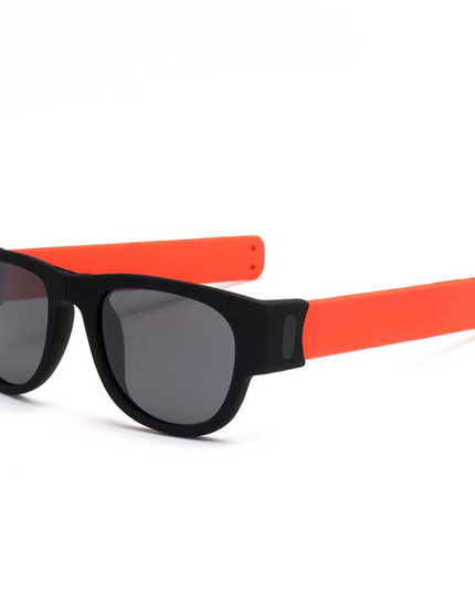 Bracelet Folding Sunglasses for Men and Women Polarized Sports Fashion Riding Pop-up Mirror Wrist Sunglasses