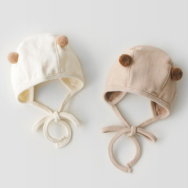 Baby sleeveless strapless cotton robe hat