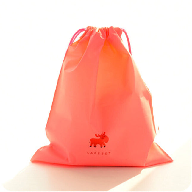 Animal Printing Large Capacity Drawstring Lazy Cosmetic Storage Bag