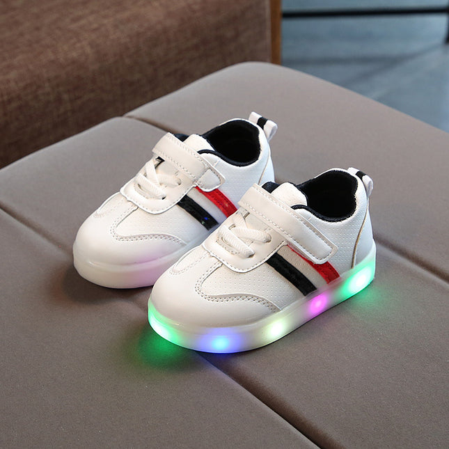 Kimmy White LED Sneakers Shoes