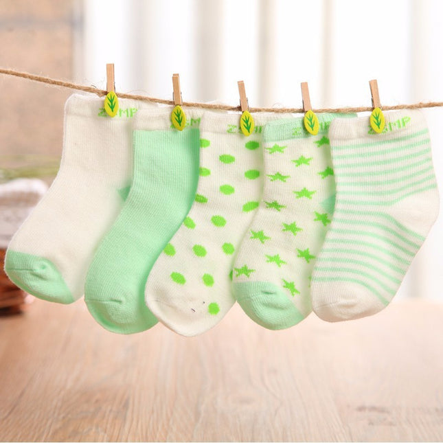 Breathable And Sweat-absorbent Cotton Socks Baby Socks