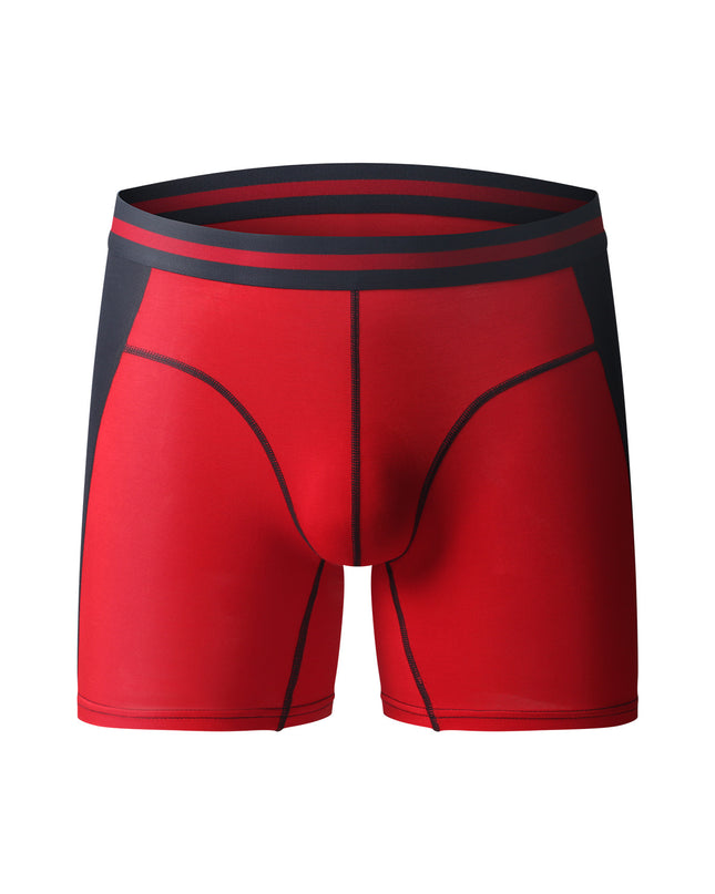 Color Block Modal Shorts And Long Boxer Briefs