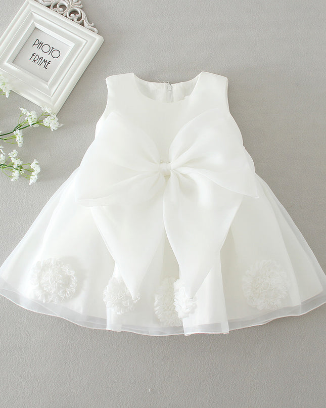 Maggie baby girl baby banquet Wedding Dress Skirt Girl Flower Princess Wedding Dress Dress Tutu