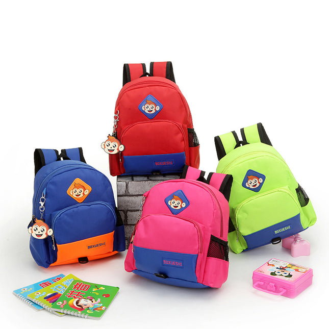 A new generation of new monkey children's schoolchildren's schoolbag nursery rucksack Package Tour Backpack men and women wholesale
