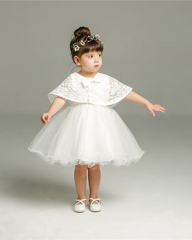 Two Sets Of Female Baby, Baby, One Year Old, 100 Days Wedding Dress, Princess Silk Dress