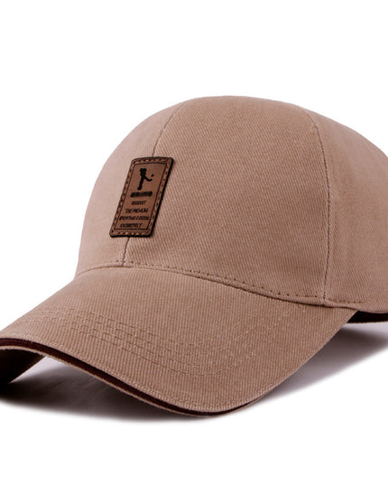 The new Korean men's baseball cap COTTON HAT VISOR outdoor sports peaked cap autumn contracted wholesale